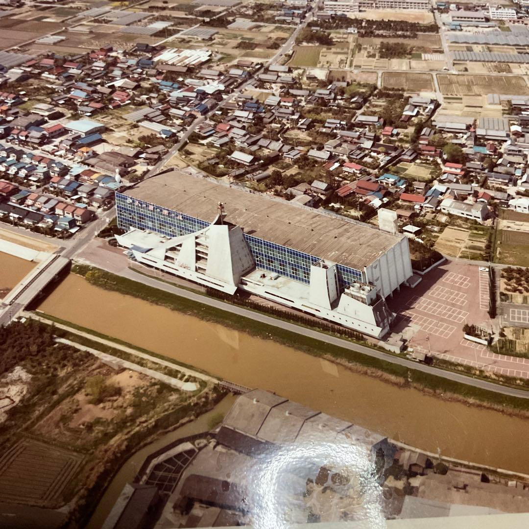 名古屋トーヨーボウル　航空写真全景　【オープン当時のトーヨーボウルの写真】