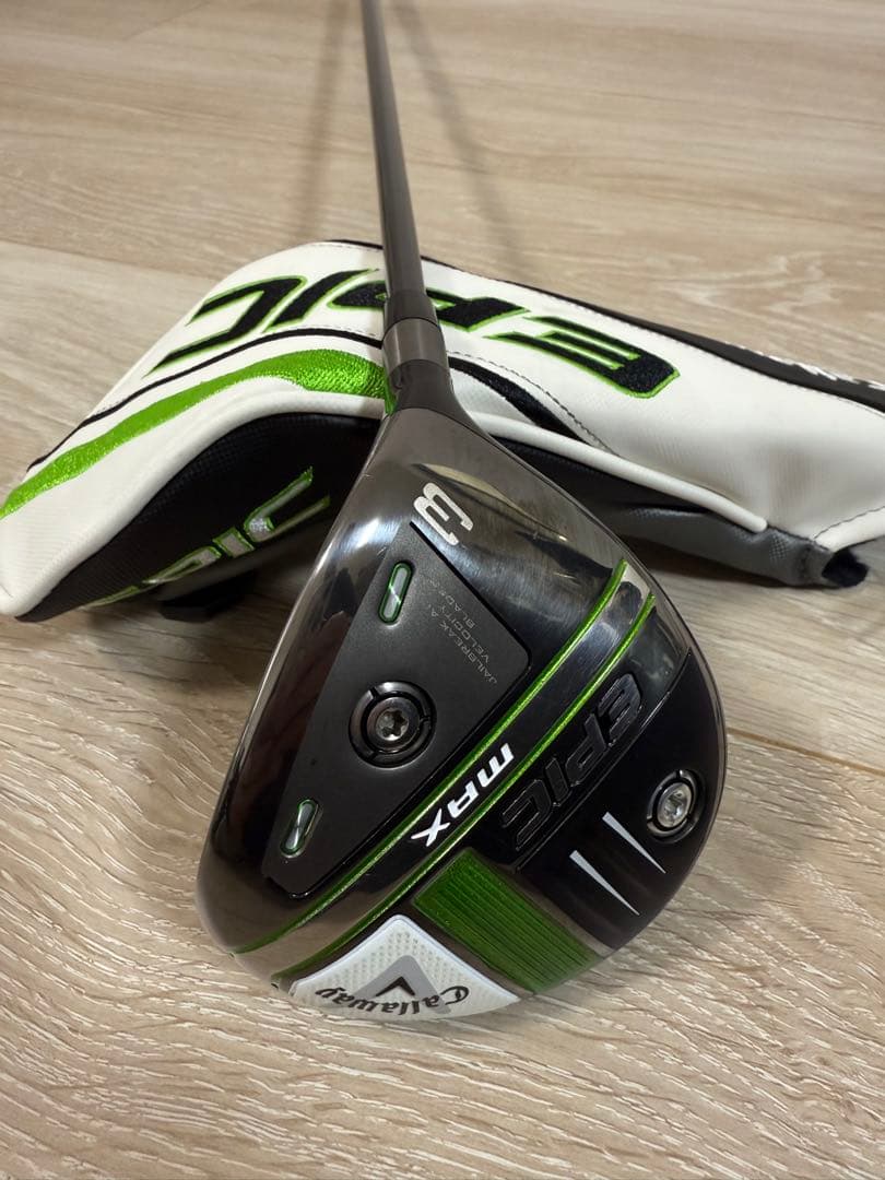Callaway EPICSPEED&MAX　3本セット　ウッド　UT カバー付