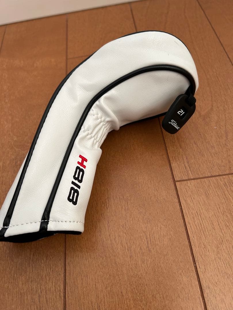 Titleist 818H2 21度UT ヘッドカバー付きAmTツアーホワイトS