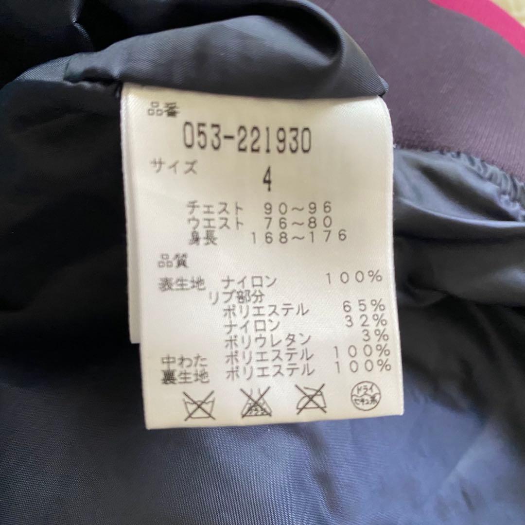【極美品✨】 パーリーゲイツ 中綿半袖スニード ブルゾン サイドジップ 紫 4