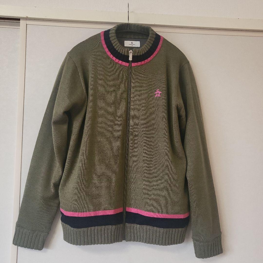 Munsingwear（マンシングウェア） 防風裏地付きニットブルゾン