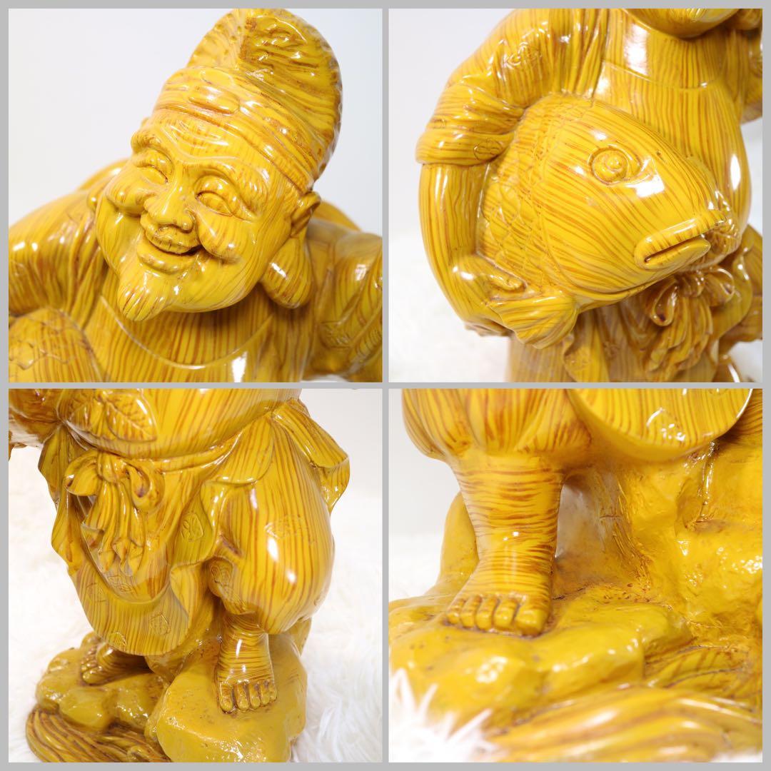大黒天 恵比寿 二柱 二天像 仏像 置物 縁起物 七福神 風水 開運 金運 招財