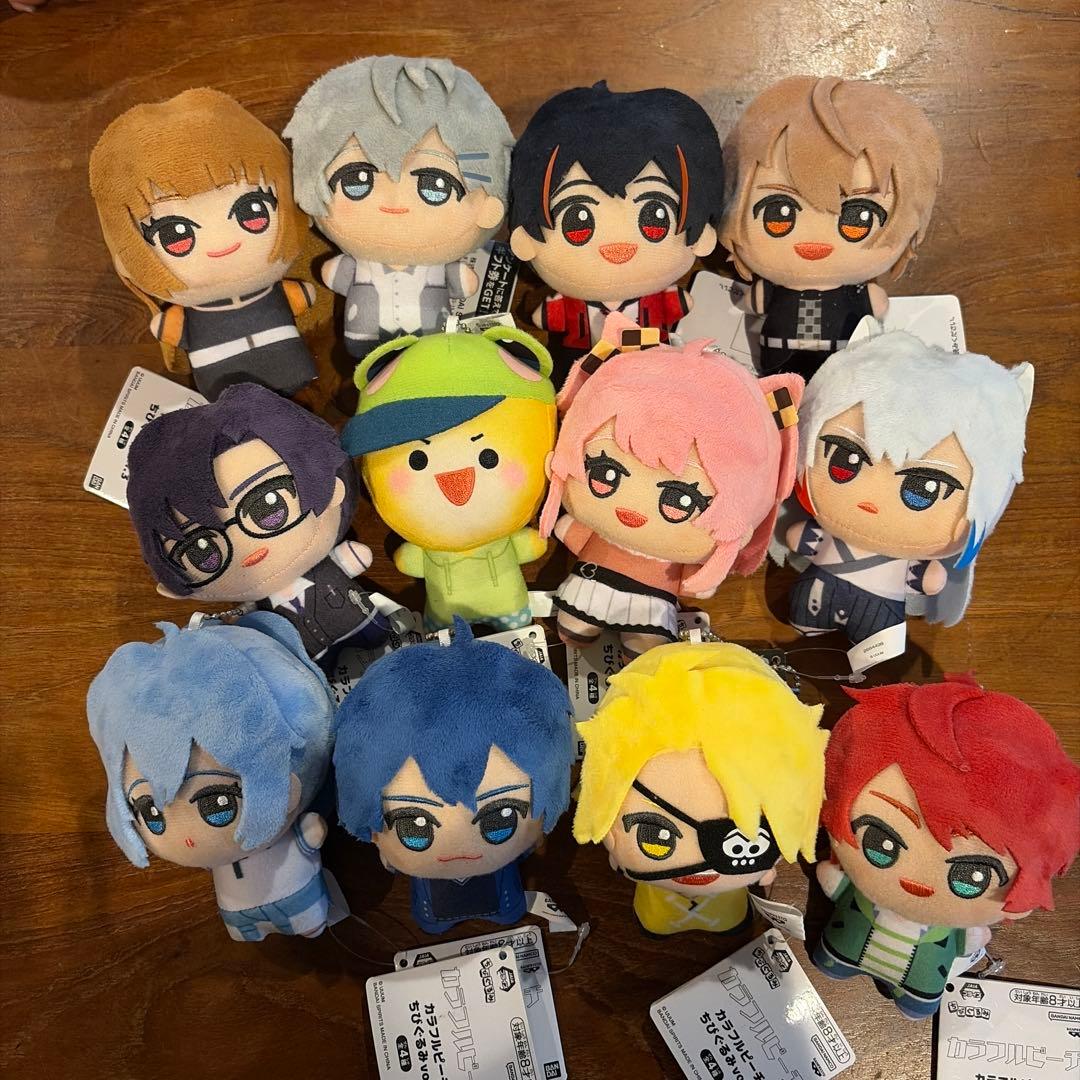 カラフルピーチ　ぬいぐるみ　全員セット
