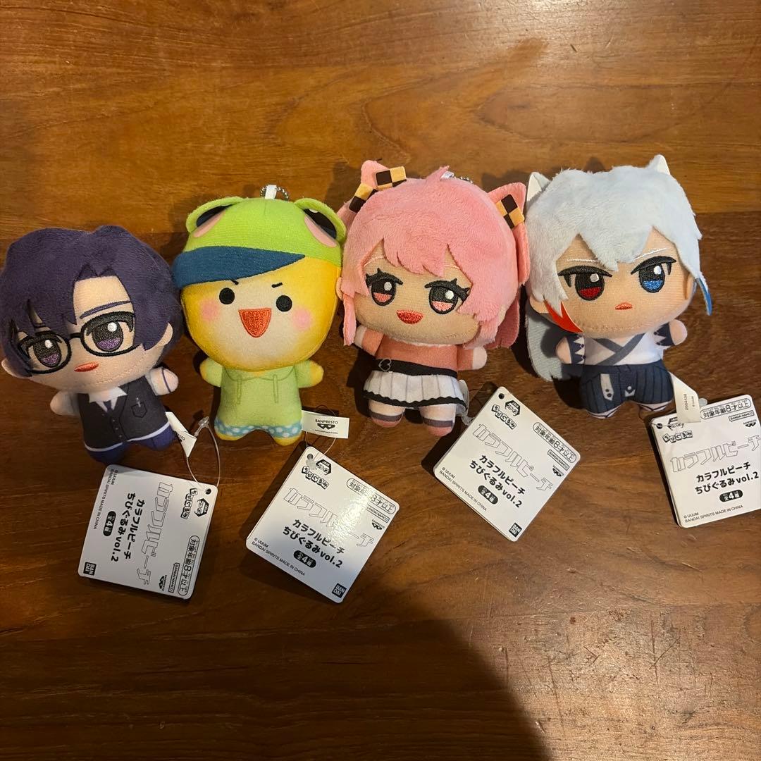 カラフルピーチ　ぬいぐるみ　全員セット