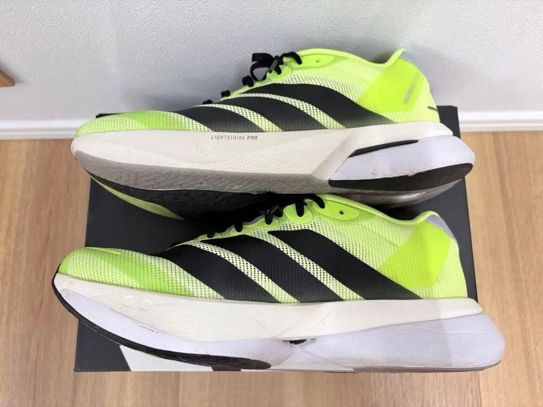adidas ADIZERO BOSTON 13 25.5cm ネオンイエロー