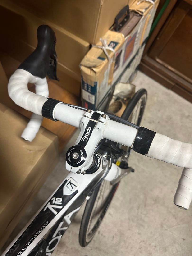 KUOTA ロードバイク K12ホワイト/ブラック