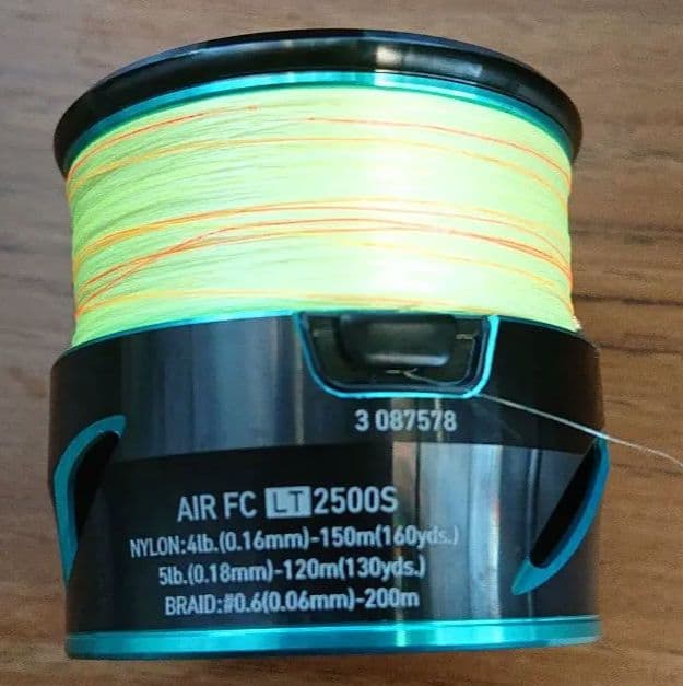 未使用２１エメラルダス AIR FC LT2500S スプール