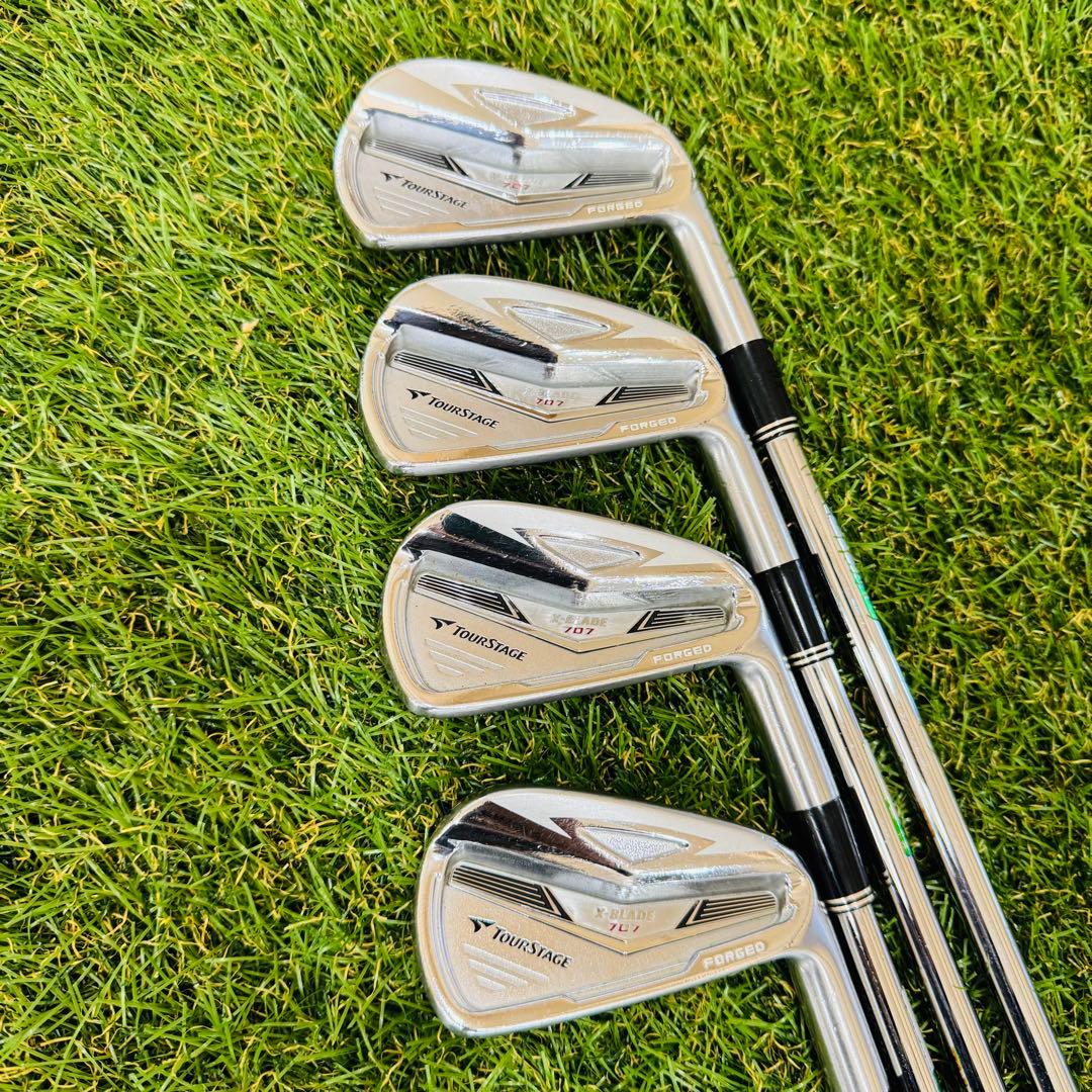 TOURSTAGE X-BLADE 707 FORGED アイアンセット 8本
