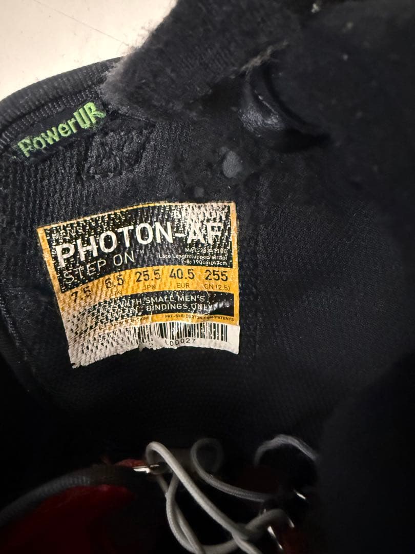Burton Photon AF stepon 25.5 スノーボードブーツ