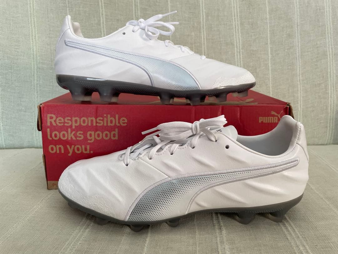 プーマ　PUMA キング プロ 21 HG/AG 27.0cm カンガルー皮革