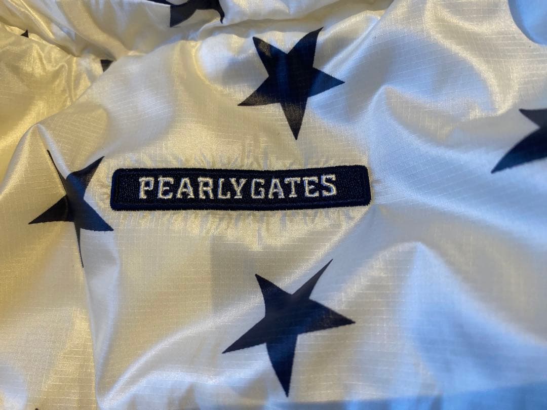 美品☆PEARLY GATESリバーシブルダウンベスト