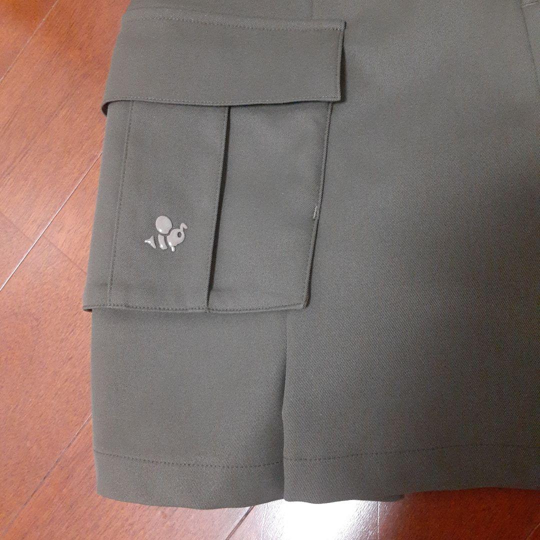 新品8YARDS レディース ゴルフスカート 　オリーブグリーンM