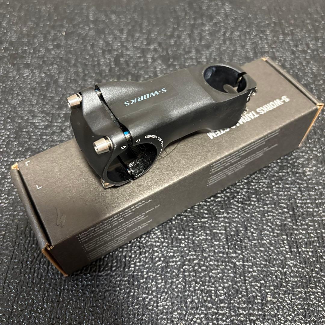 美品S-WORKS TARMAC STEM BLK 31.8X80 6D ステム