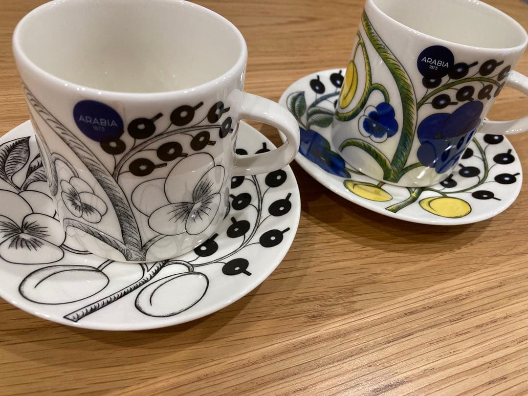 ARABIA Porolitis カップと皿セット