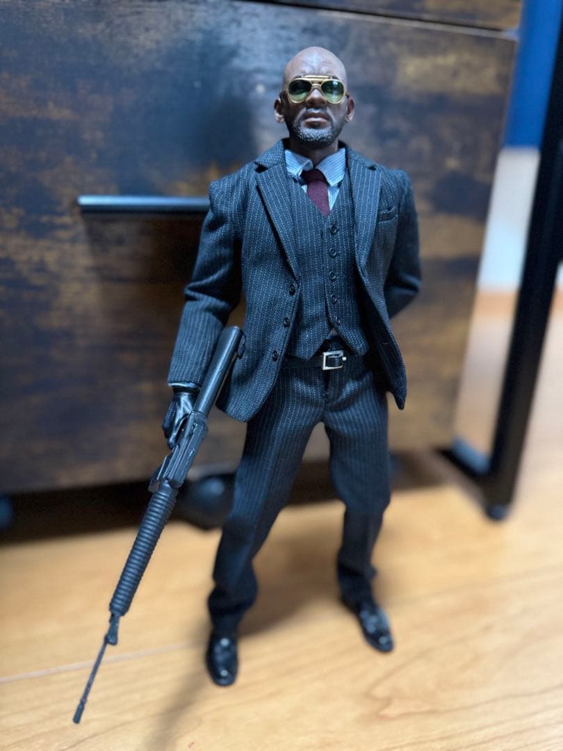 1/6 ホットトイズ 系 ウィル・スミス 似 カスタムフィギュア 美品
