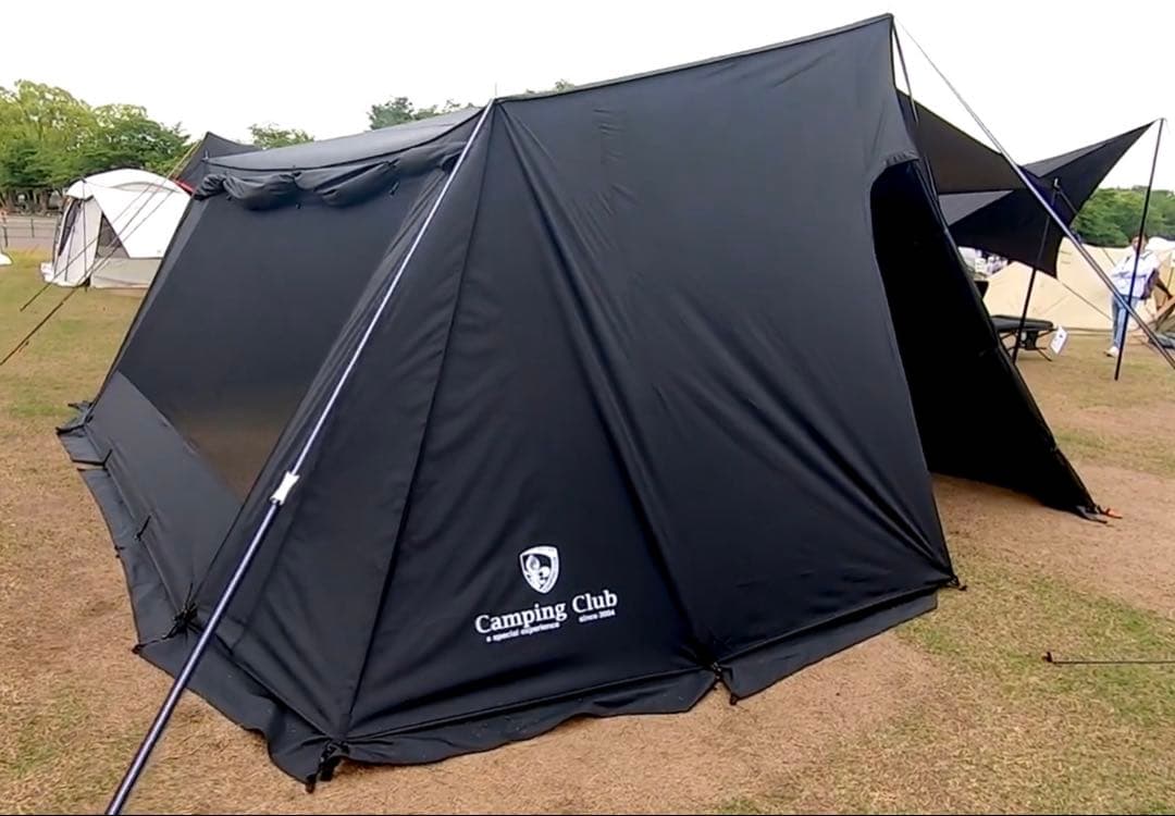 クリードⅡブラック　KLYDE BLACK Ⅱ Camping Club