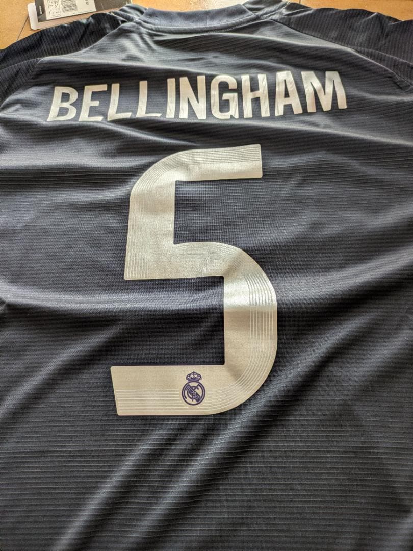 レアル・マドリード BELLINGHAM 5番アウェイユニフォーム