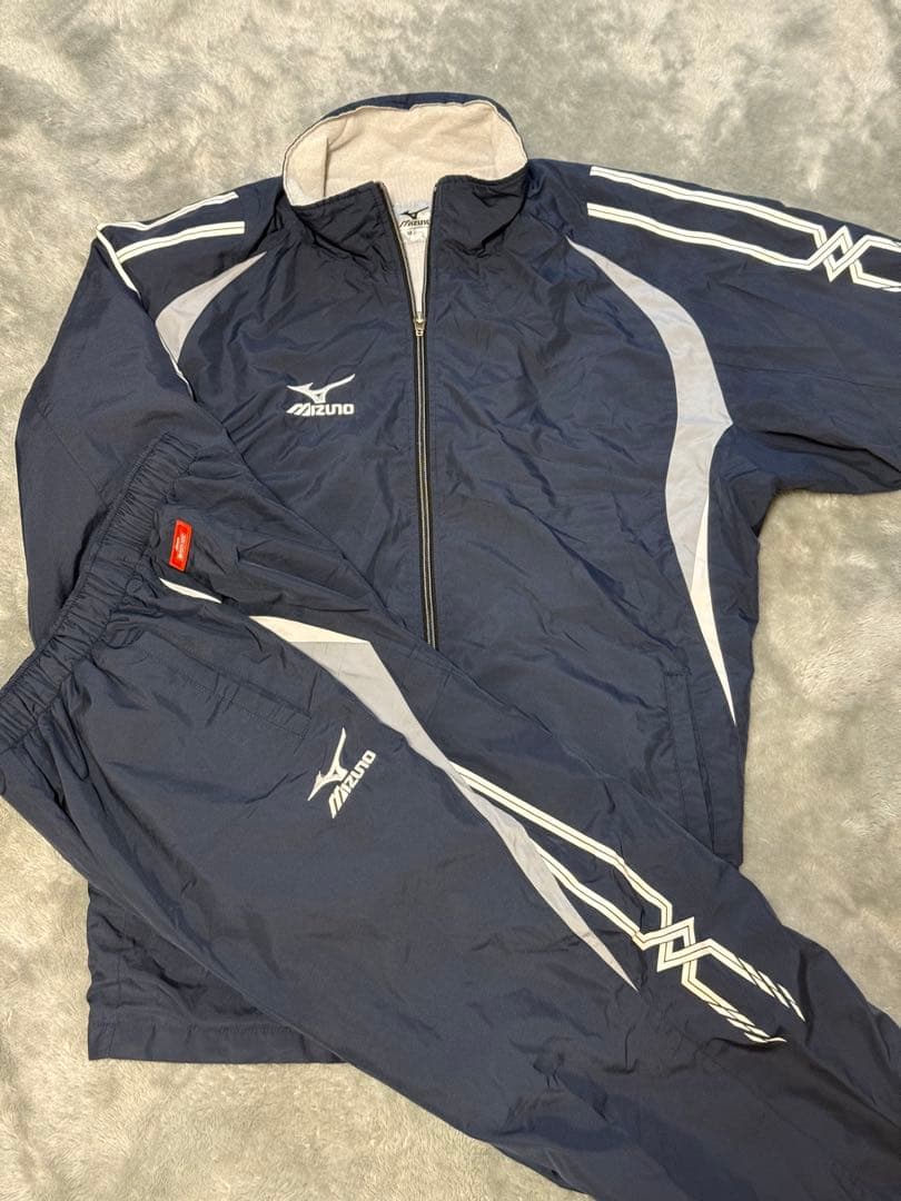 美品　MIZUNO ウィンドブレーカー 上下 ブレスサーモウォーマージャケット