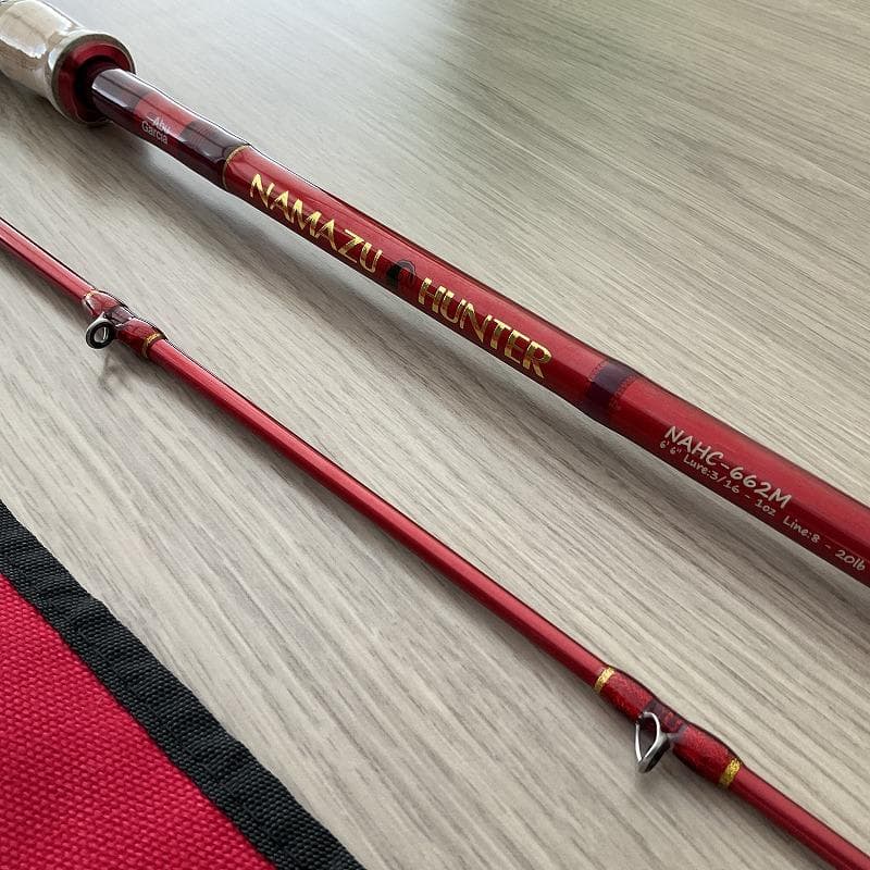アブガルシア　ナマズハンター 2025限定カラー　NAHC-662M-Red