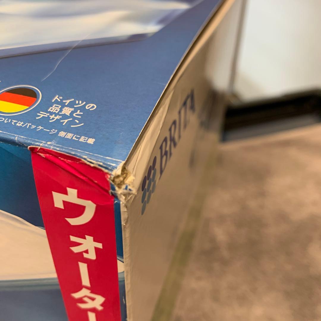 【新品未使用展示品】ブリタ ポット型浄水器 フロー カートリッジ3個付き