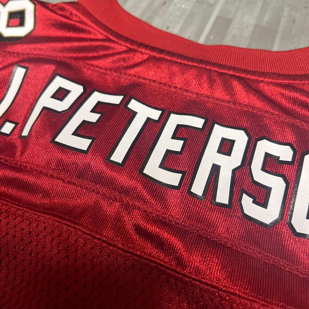 nfl reebok 47ers J.PETERSON レプリカジャージ