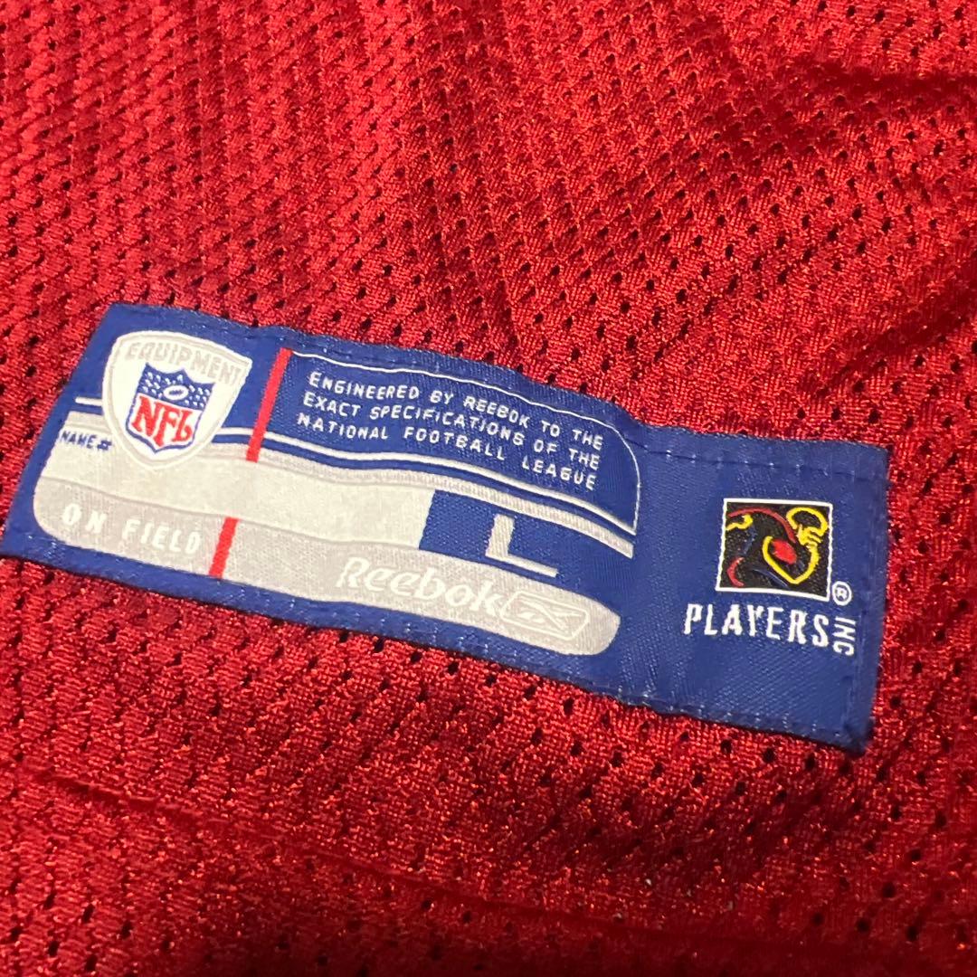 nfl reebok 47ers J.PETERSON レプリカジャージ
