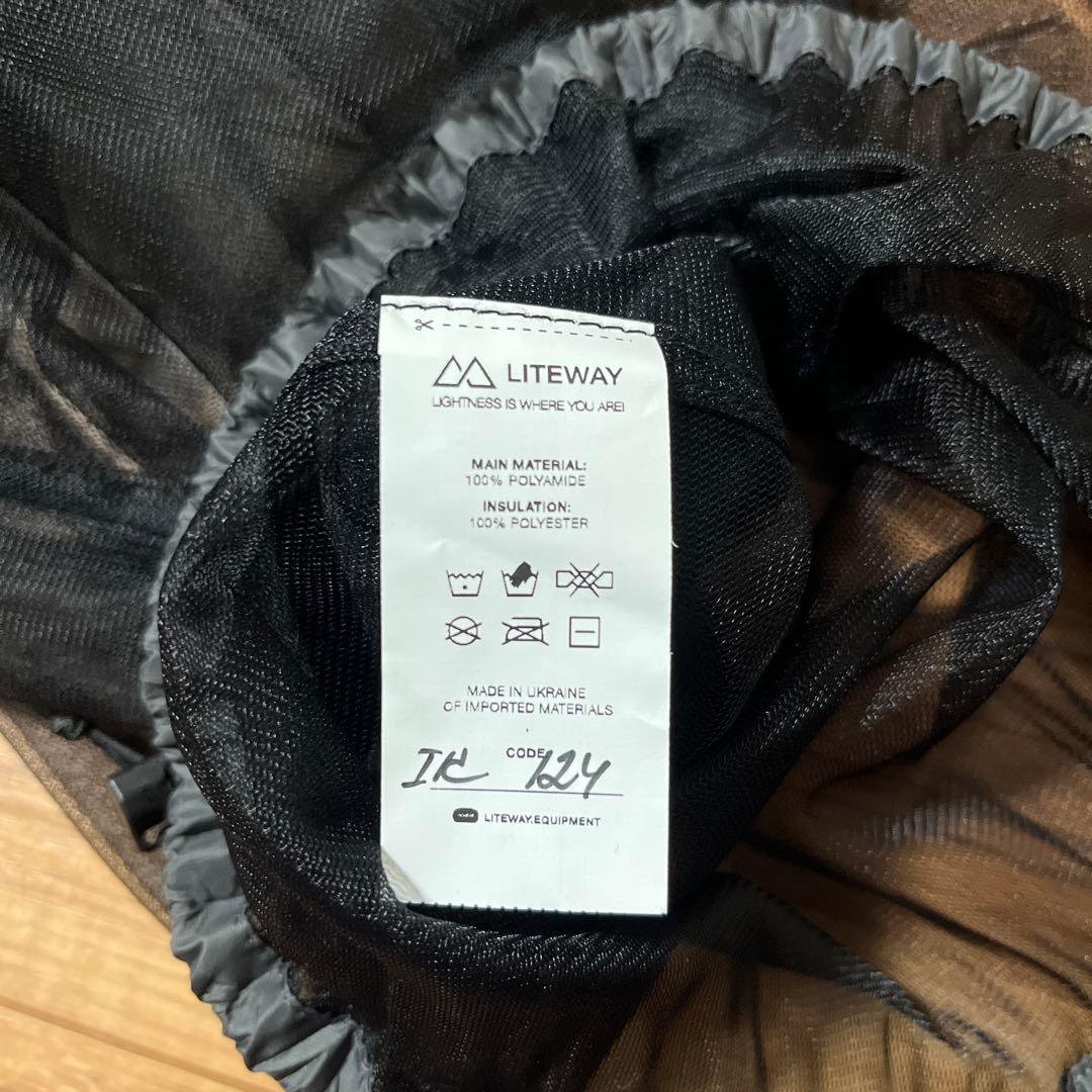 アウトドア寝具 LITEWAY SLEEPER QUILT APEX 10D apex 5.0