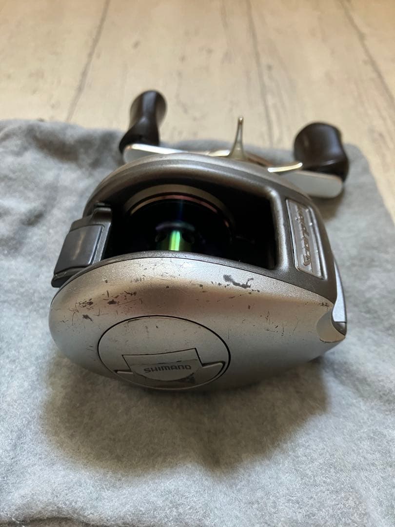 最終価格　シマノ　97メタニウムXT 左ハンドル　アンタレスARハンドルカスタム