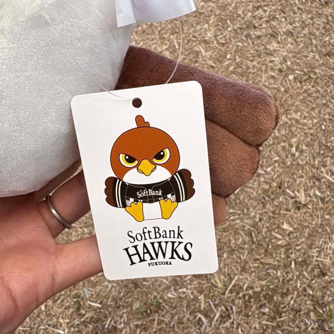 SoftBank Hawks ぬいぐるみ 鷹