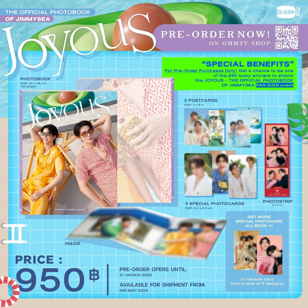 新品未開封 JimmySea 写真集 Joyous フォトブック