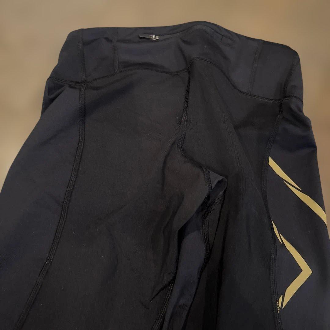 2XU タイツ ブラック/ゴールド XS レディース