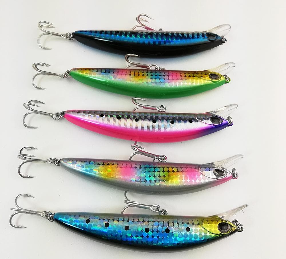シンキングミノー28ｇ　90mm　5個セット　ヒラメ　5セット