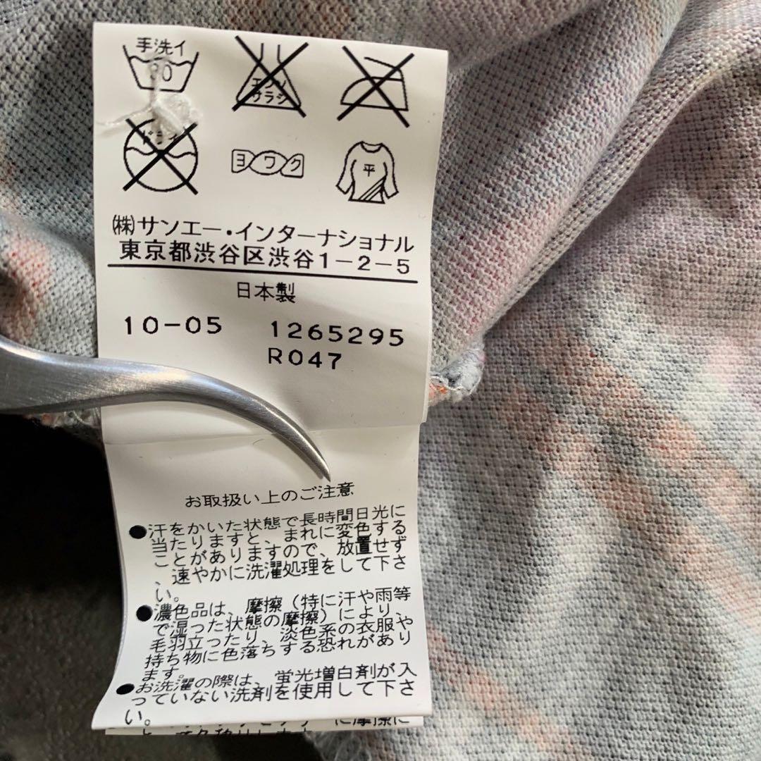 【PEARLY GATES】（1）日本製 チェック ワイドワンピース ゴルフ