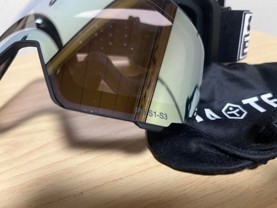 調光フリップアップスノーゴーグルKAPVOE新品