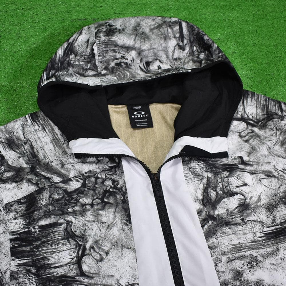 OAKLEY GOLF/オークリー 防風ジャケット【ホワイト/L】美品！