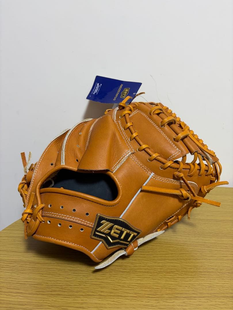 【新品軟式】ZETT キャッチャーミット ネオステイタス　ブラウン