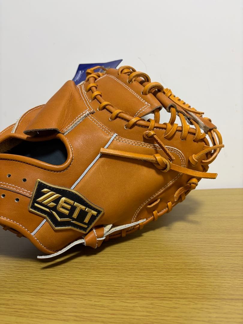 【新品軟式】ZETT キャッチャーミット ネオステイタス　ブラウン