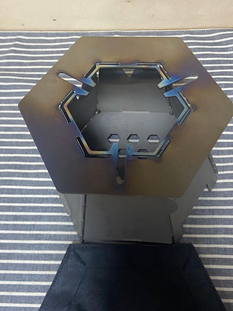 VARGO Titanium Hexagon WoodStove+五徳2点セット