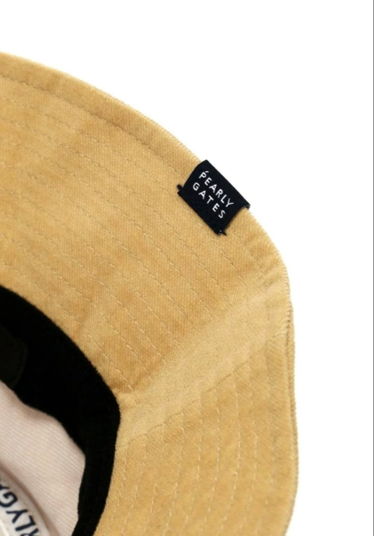 新品 未使用 PEARLY GATES トラッドラビット ハット ベージュ