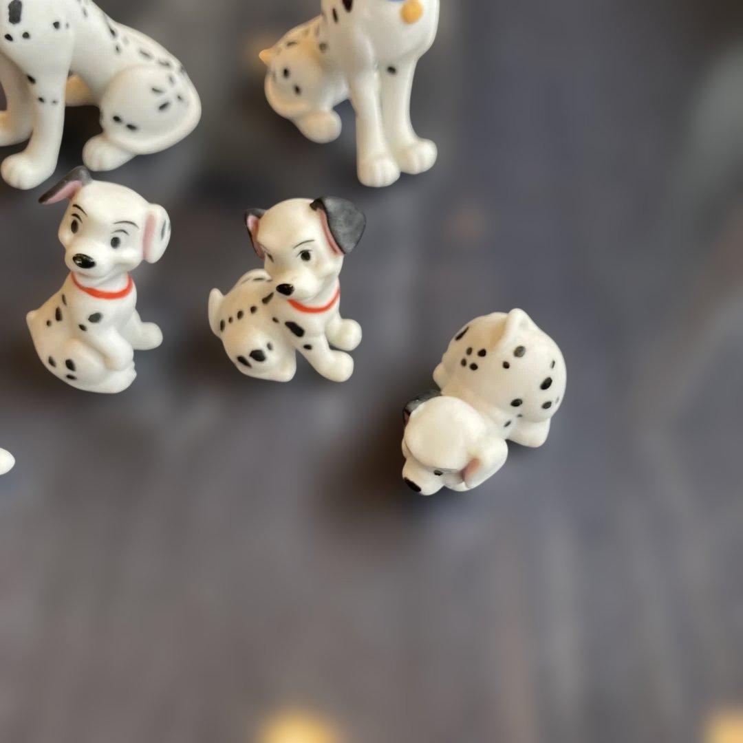 ディズニー 箱庭フィギュア　加藤工芸　ガーデンフィギュア　101匹わんちゃん