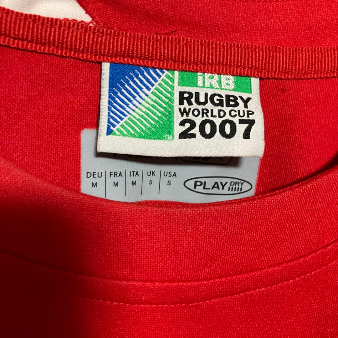 ラグビー2007 World Cup ウェールズ　ユニフォーム