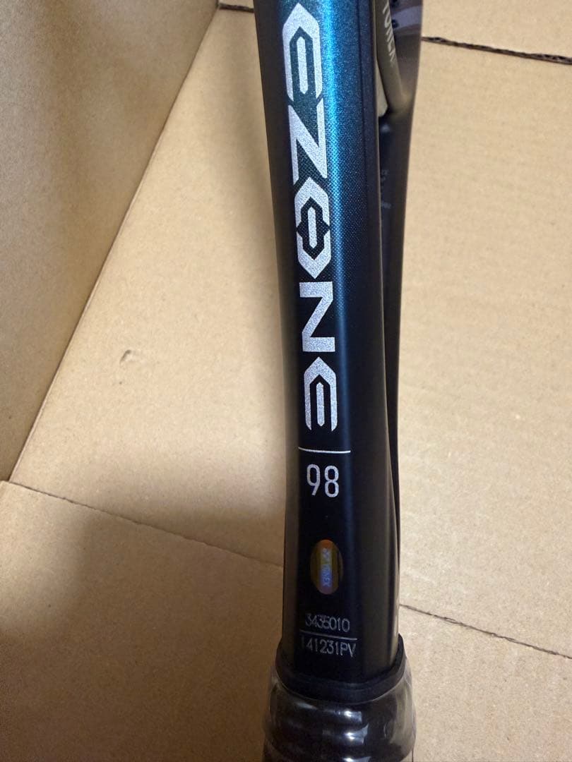 新品未使用　限定カラー　ezone 98 アクアナイトブラックグリップサイズ3
