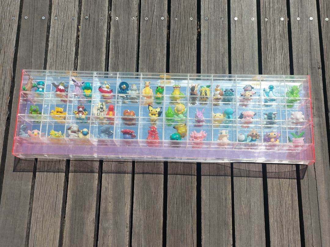 初期　ポケットモンスター　ミニフィギュア49体　コレクションボックス