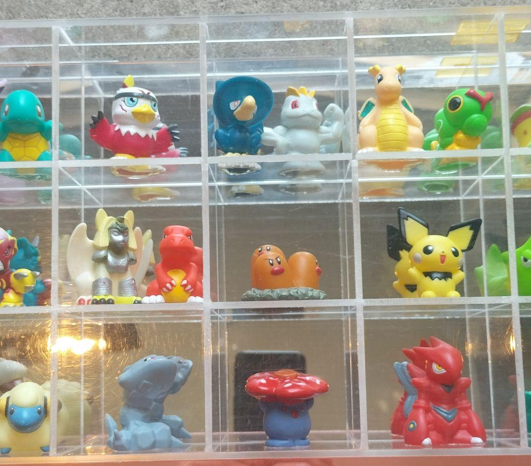 初期　ポケットモンスター　ミニフィギュア49体　コレクションボックス