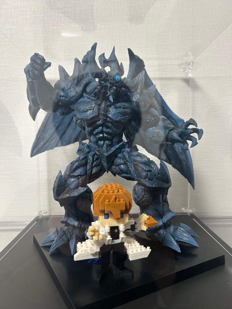 遊戯王3点セット　オベリスク(一番くじ) 海馬(ナノブロック)ディスプレイケース