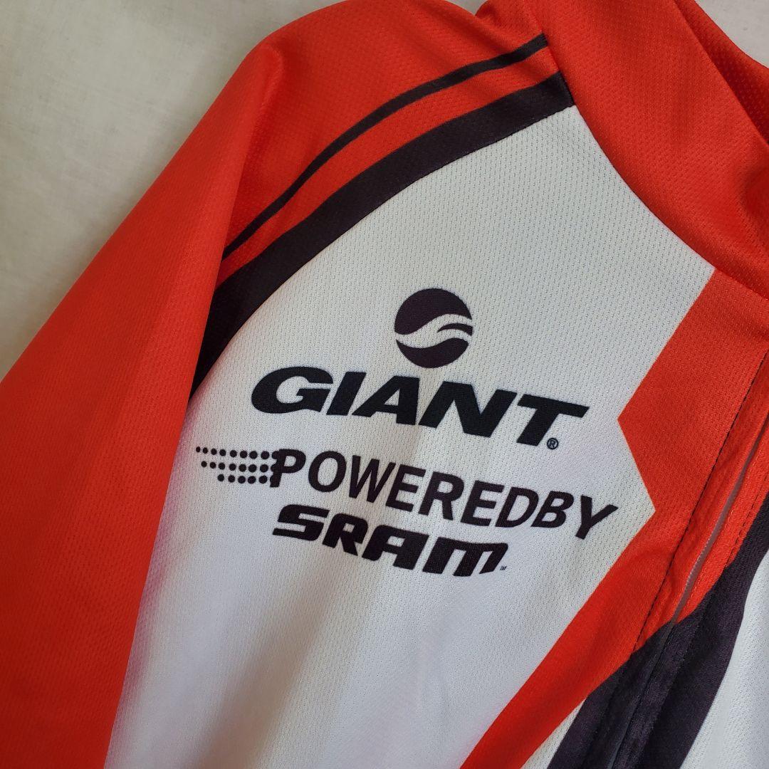 GIANT ジャイアント サイクルジャージ 自転車 フルジップ
