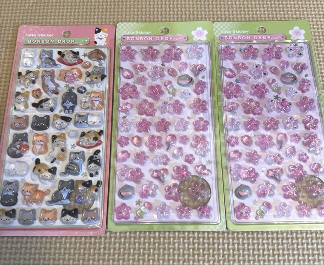 【国内正規品】最安値まとめ売り 18枚 ボンボンドロップシールうるちゅるプチドロ