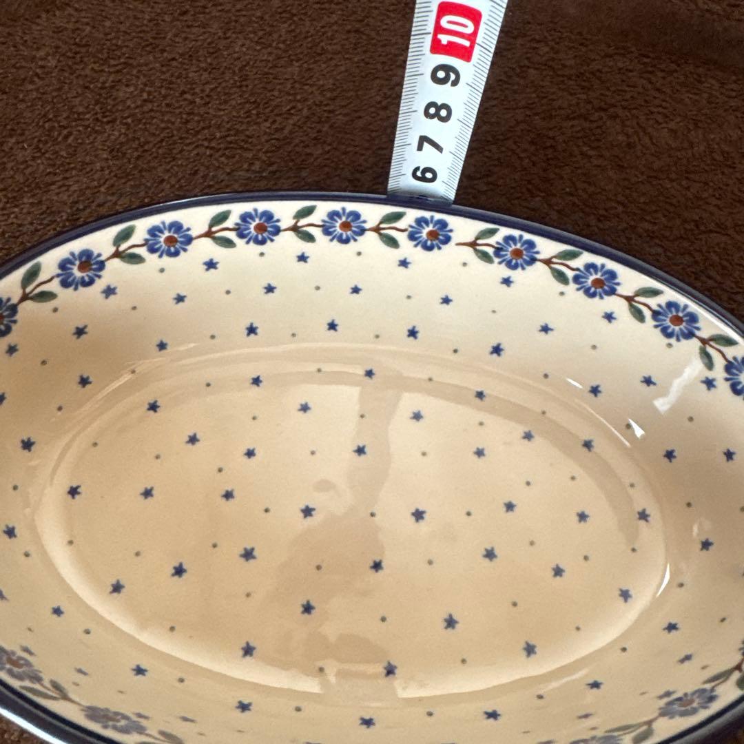 ポーランド食器　ツェラミカ アルティスティチナ　グラタン皿　2枚セット