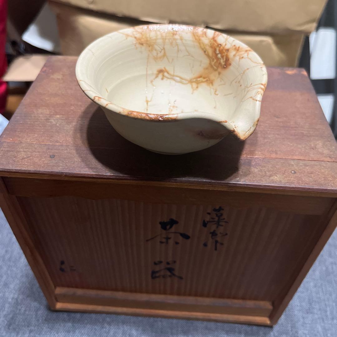 陶器製急須と茶碗、湯呑み5個セット