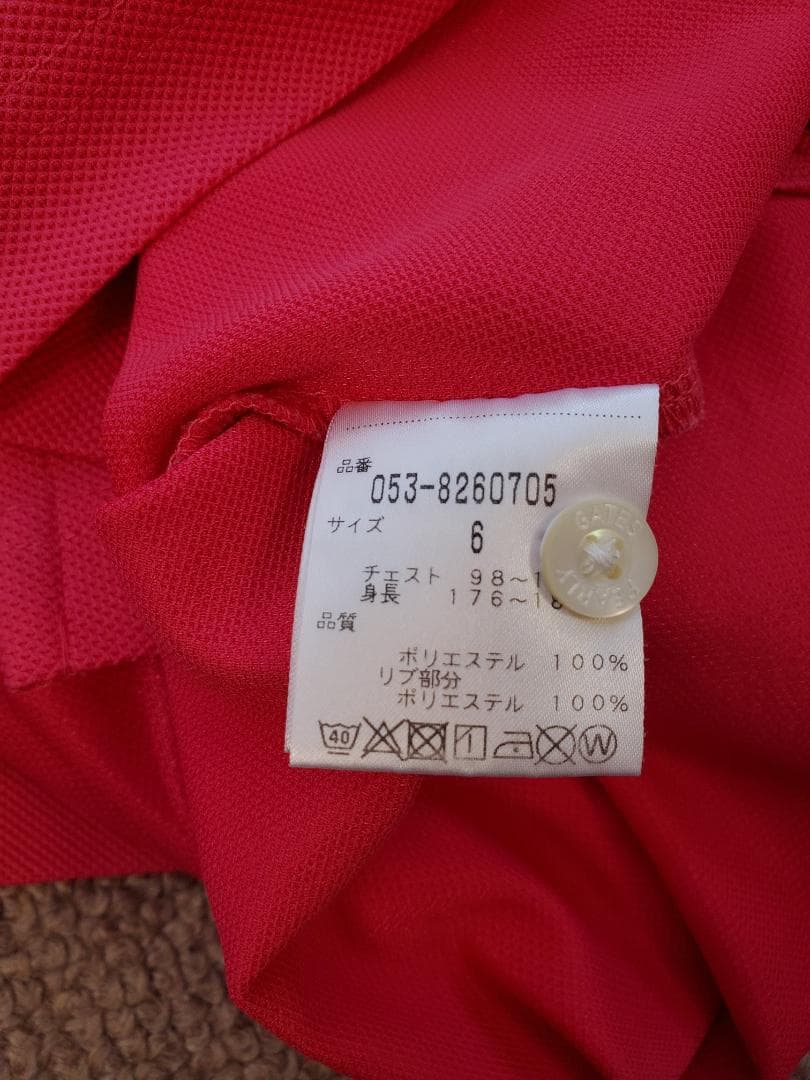 放出！新品未使用PEARLY GATES ピンク ポロシャツ サイズ6